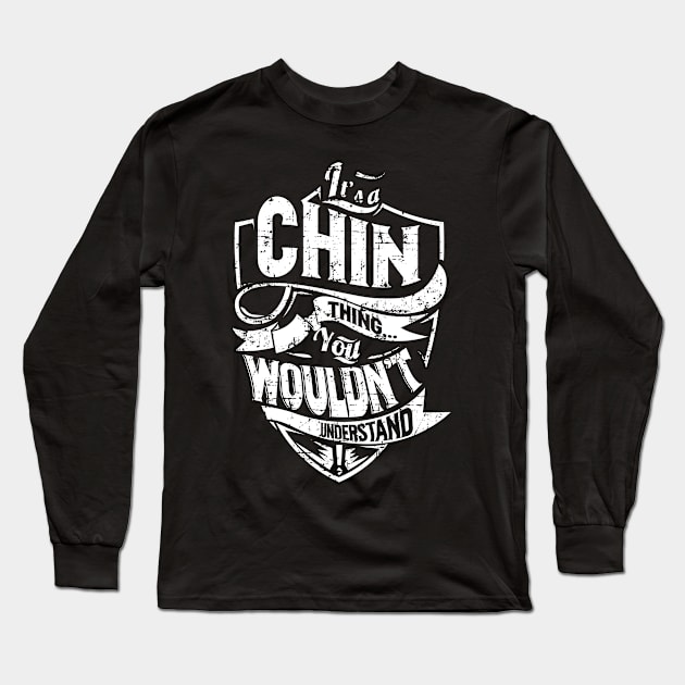 CHIN Long Sleeve T-Shirt by davidmarisa